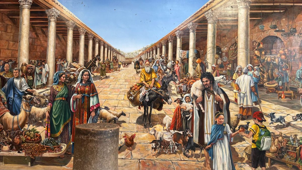 שיחזור הקארדו בבעיר העתיקה, הרובע היהודי ירושלים